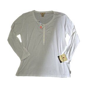NWT WOOLRICH Off White Scoop Neck XL
